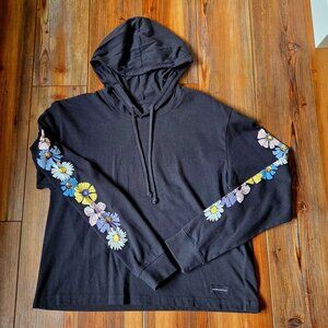 Life is Good W's Floral Boxy Crusher Hoodie